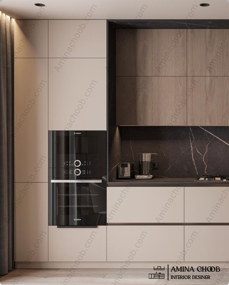کابینت هایگلاس مات