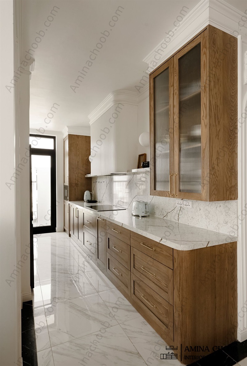 کابینت نئوکلاسیک نسکافه ای
