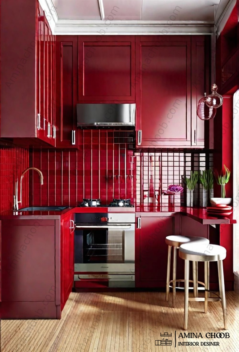 کابینت نئوکلاسیک نسکافه ای