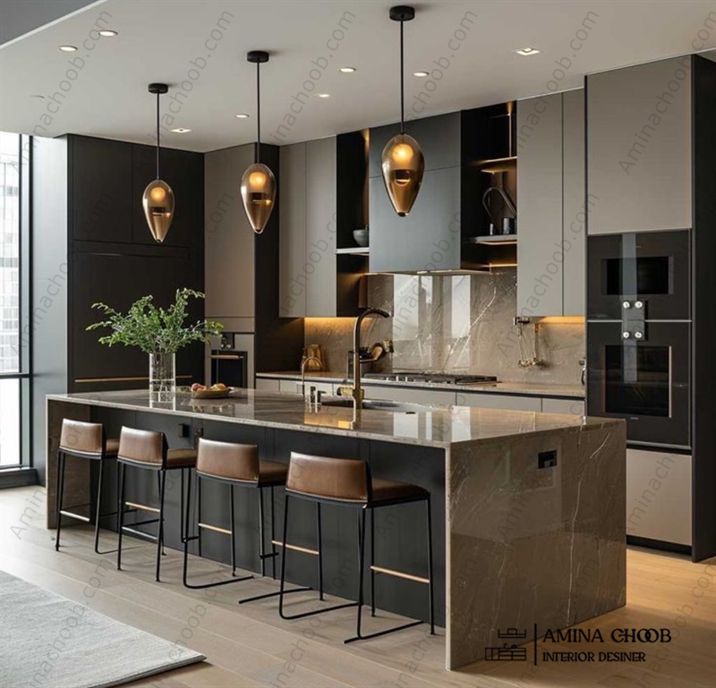 سنگ کوارتز برای صفحه کابینت