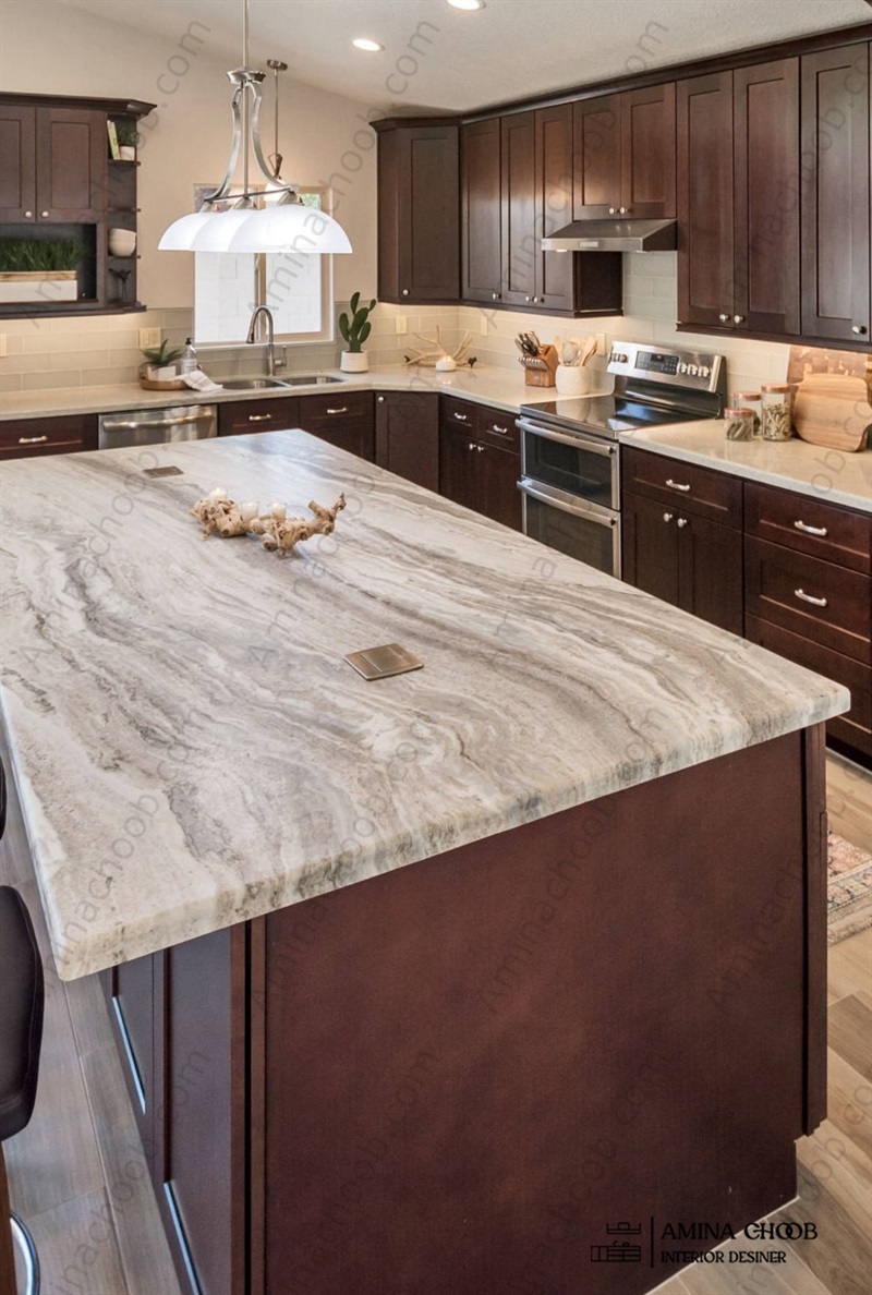 سنگ کوارتز برای صفحه کابینت