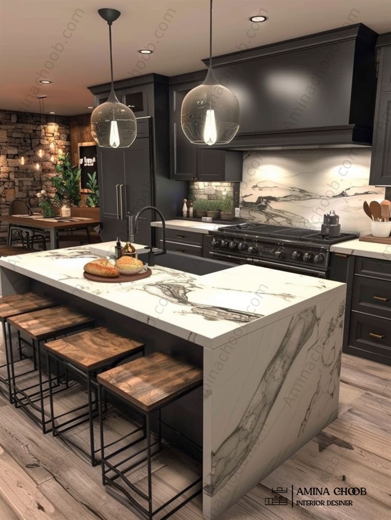 سنگ طبیعی برای صفحه کابینت