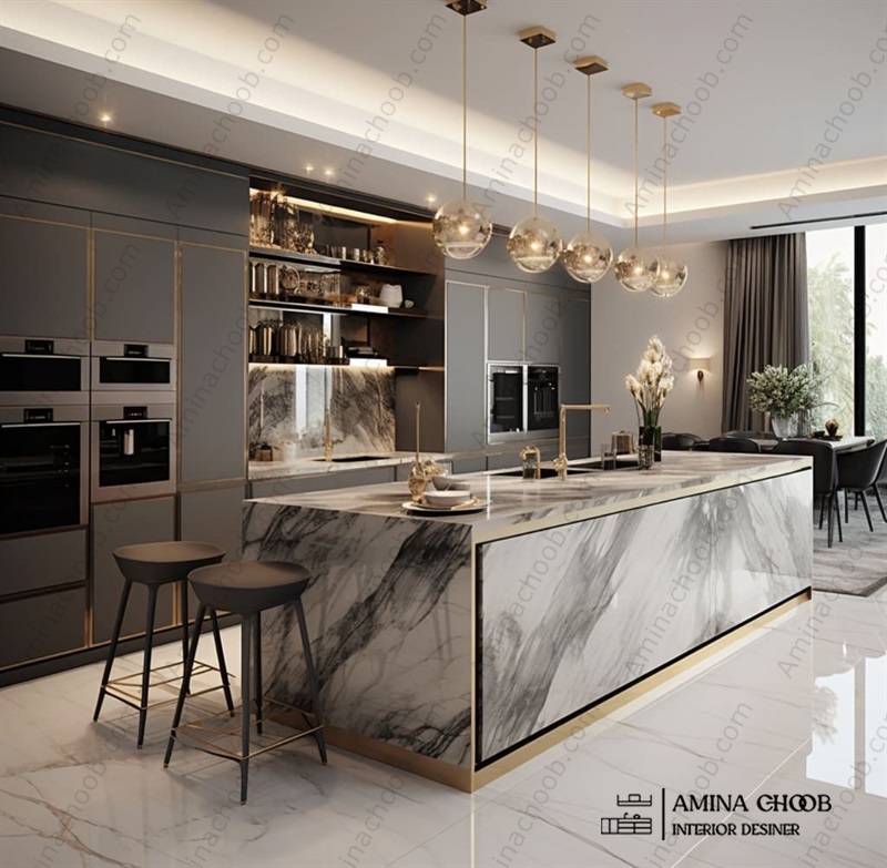 سنگ کوارتز برای صفحه کابینت