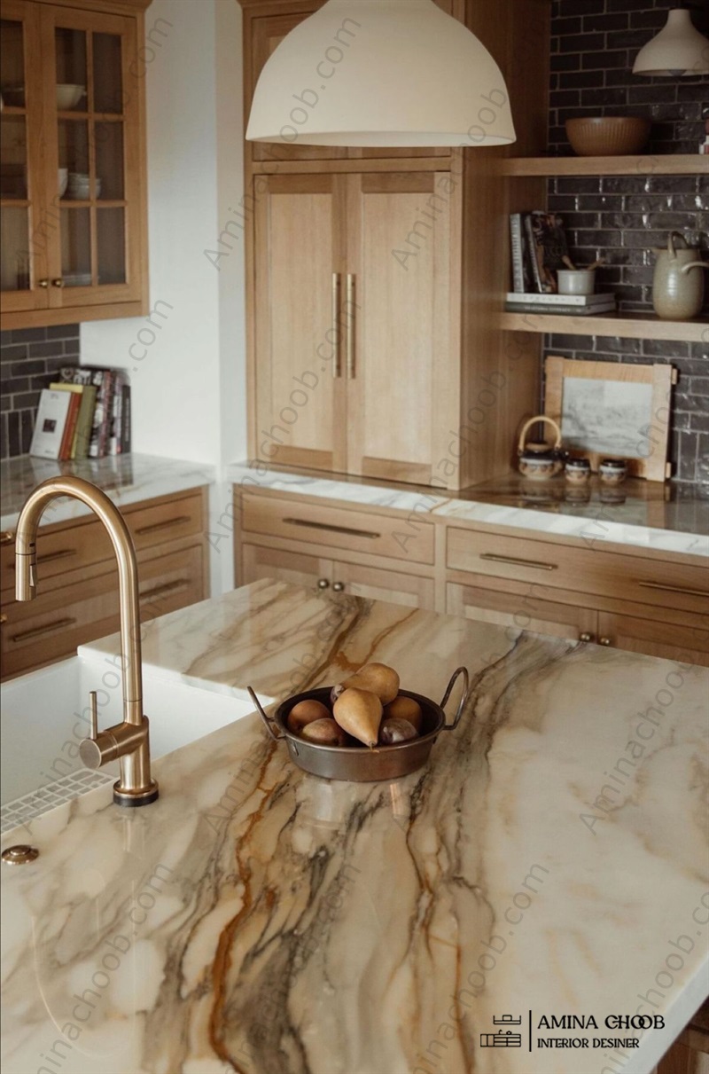 سنگ کوارتز برای صفحه کابینت