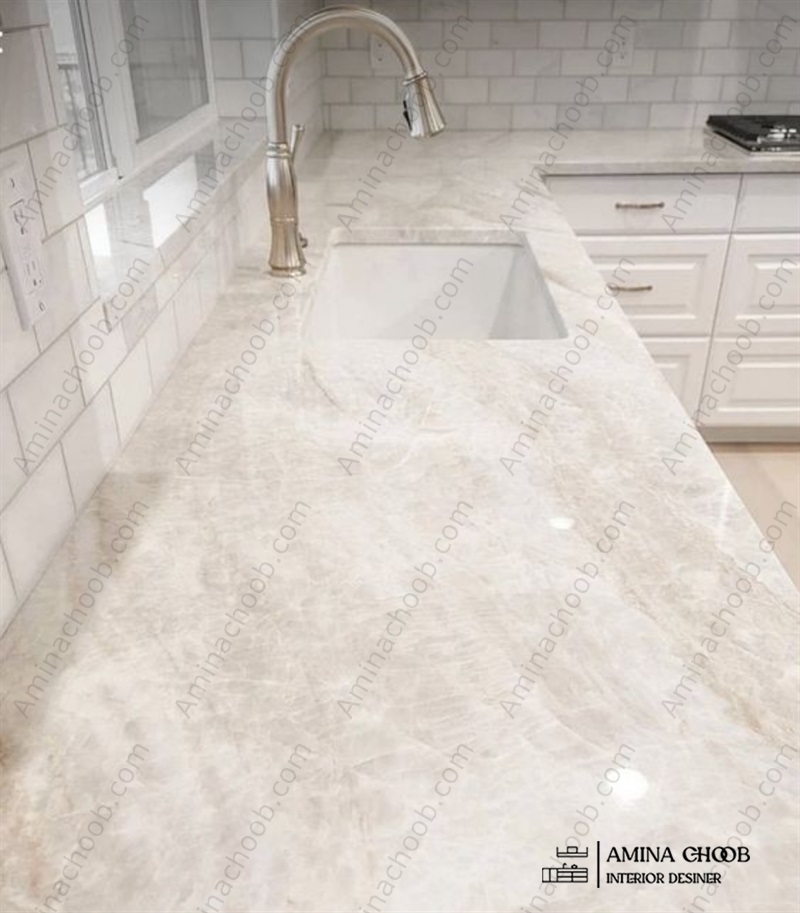 سنگ کوارتز برای صفحه کابینت